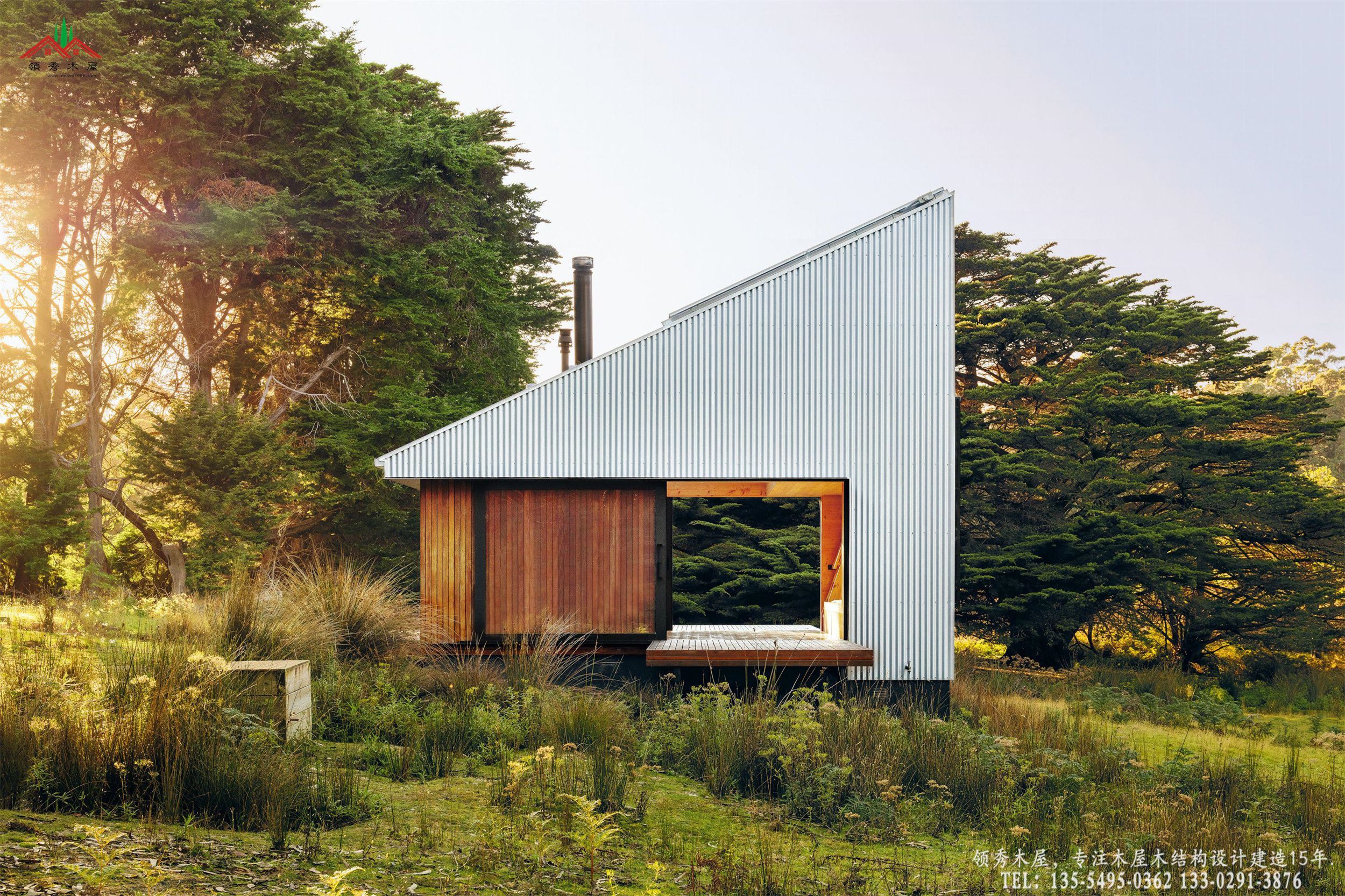 微型度假木屋-外景整体特写