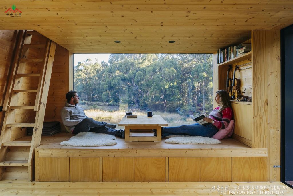 微型度假木屋-窗边榻榻米休闲区02