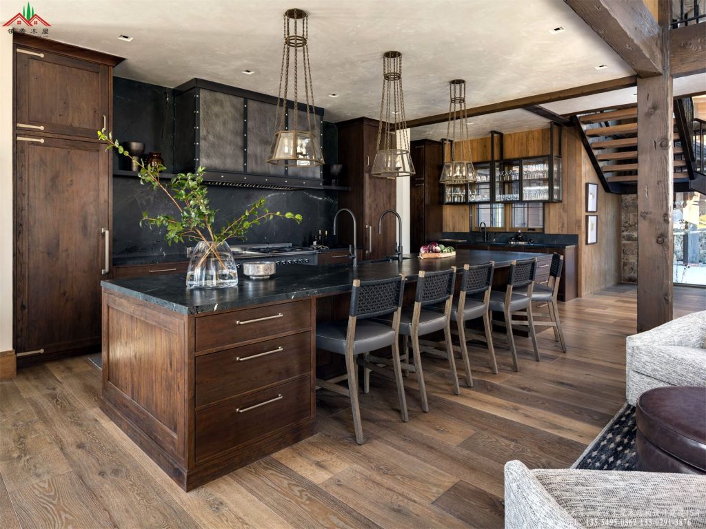 高端包栋度假木屋配套专业级烹饪厨房