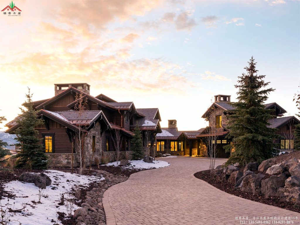 家族聚会重木庄园-侧面照