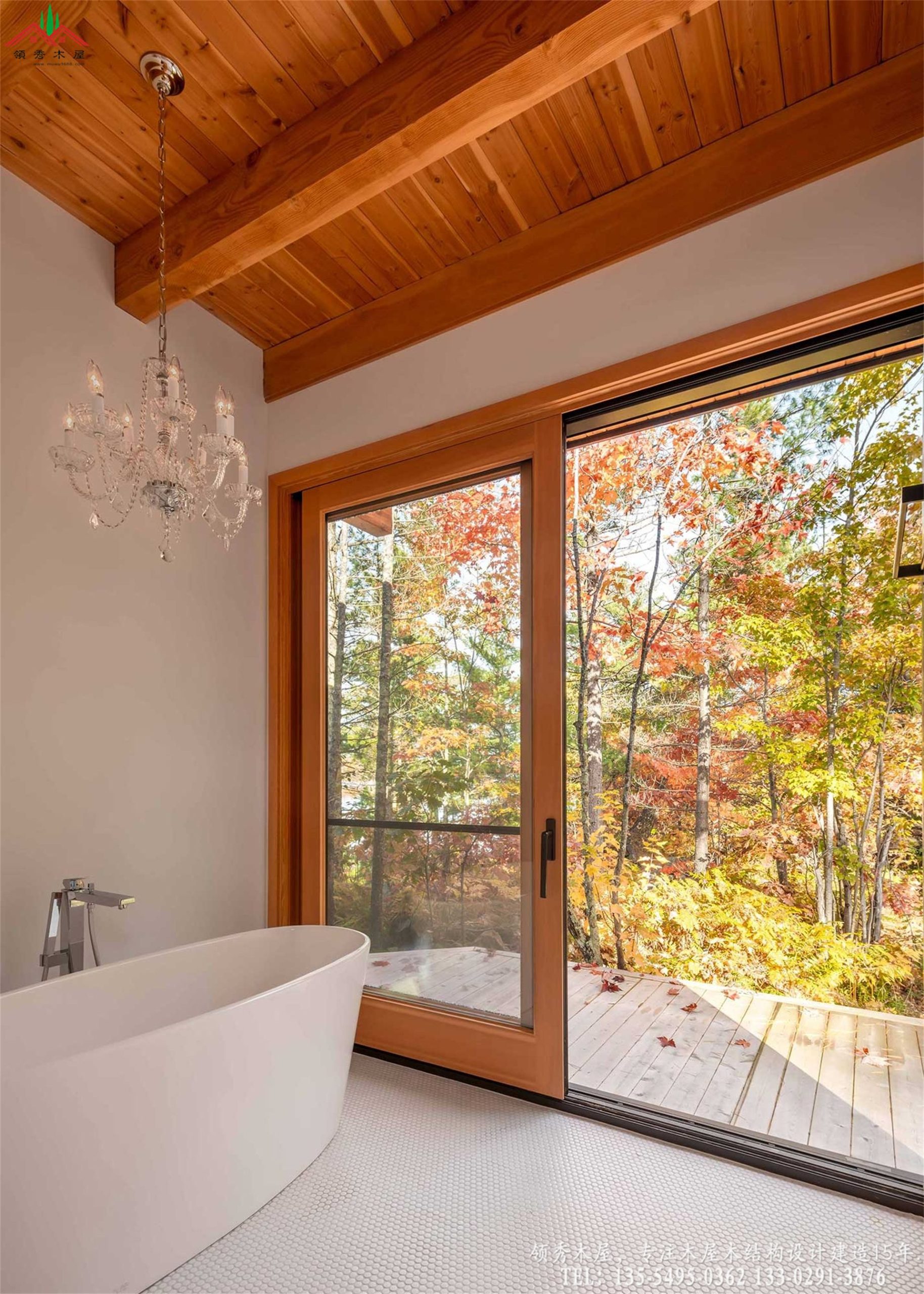 顶奢野奢度假村高定卫浴与独立浴缸